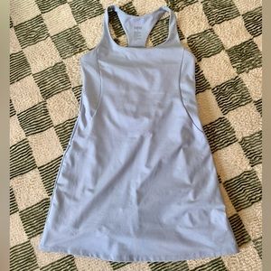Girlfriend Collective Paloma active dress in Light Blue